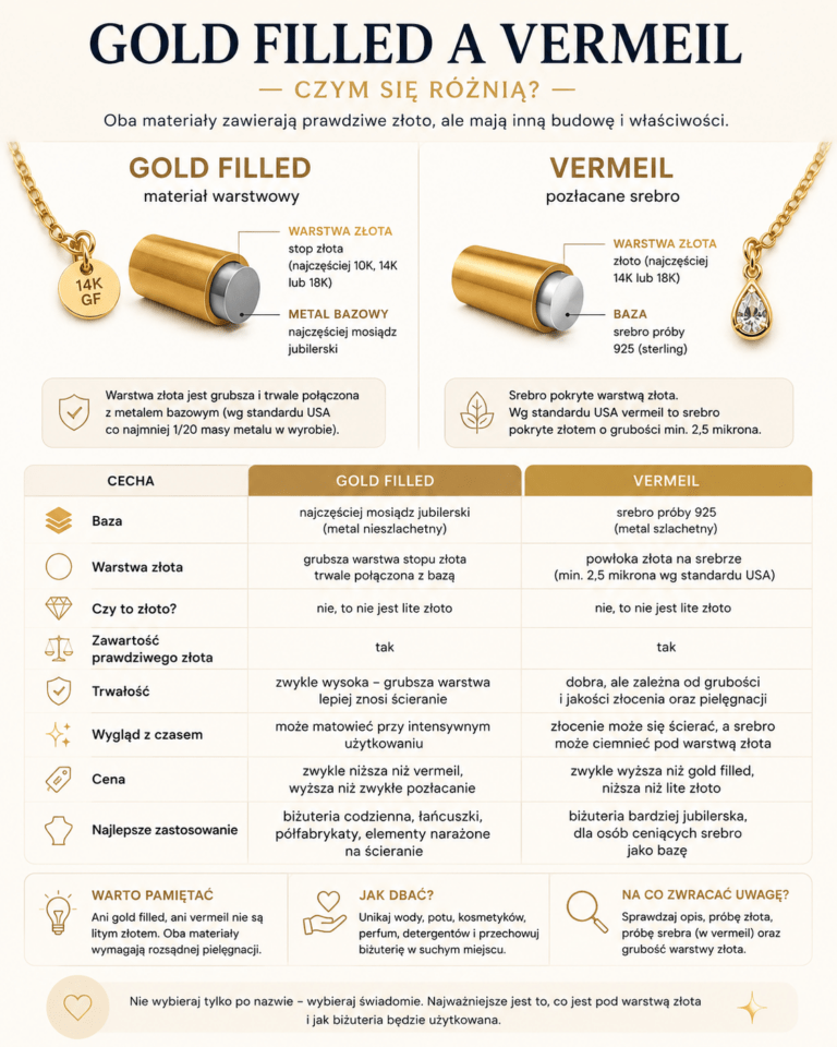 Gold filled a vermeil